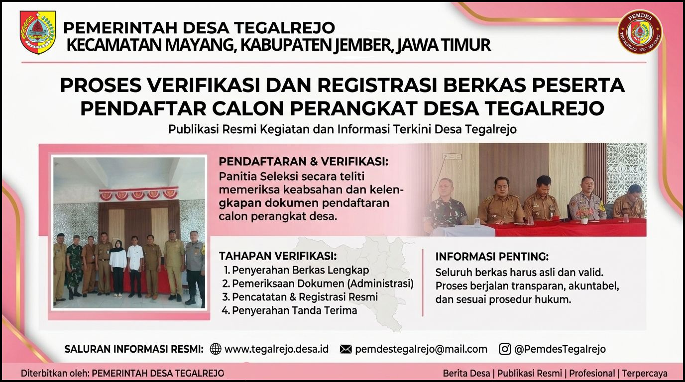 proses-verifikasi-dan-registrasi-berkas-bakal-calon-perangkat-desa-tegalrejo-wujud-komitmen-transparansi-dan-akuntabilitas-tata-kelola-pemerintahan-desa-20261006