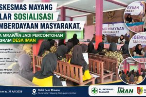 puskesmas-mayang-gelar-sosialisasi-pemberdayaan-masyarakat-desa-mrawan-jadi-percontohan-program-desa-iman-20260731